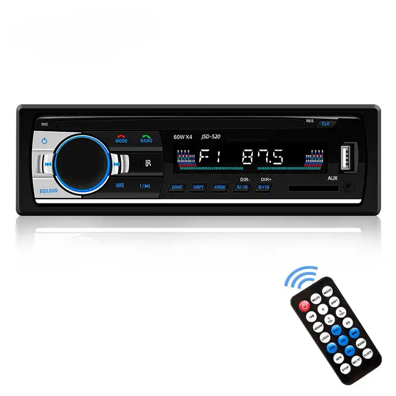 Потужна автомобільна магнітола 1-din з Bluetooth Потужна автомобільна магнітола 1-din з Bluetooth